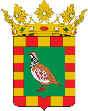 Escudo de Perdiguera/Arms (crest) of Perdiguera
