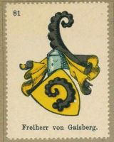 Wappen Freiherr von Gaisberg