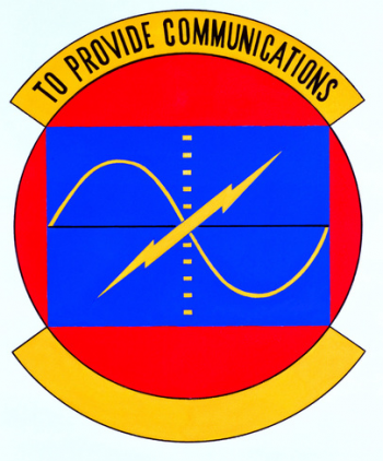 Coat of arms (crest) of the 105th Communications Electronics Squadron, New York Air National Guard