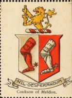 Wappen Cookson of Meldon