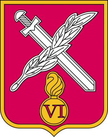 Arms of 6th Mechanized Brigade, Ukrainian Army