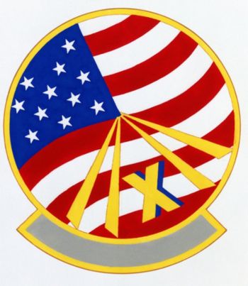Coat of arms (crest) of the 6510th Test Squadron, US Air Force