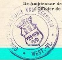 Wapen van Beernem/Arms (crest) of Beernem