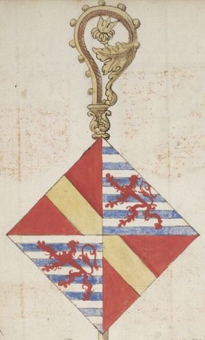 Arms of Antoinette de Hénin-Liénard