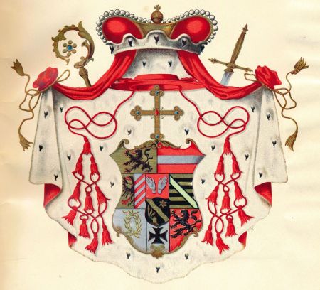 Arms (crest) of Sigismund Christoph von Schrattenbach