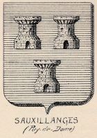 Blason de Sauxillanges/Arms (crest) of Sauxillanges