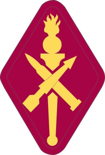 Coat of arms (crest) of the US Army Missile and Munitions Center and School