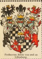 Wappen Freiherren Abele von und zu Lilienberg
