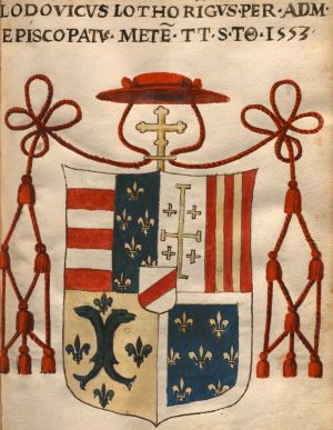Arms of Louis de Guise de Lorraine