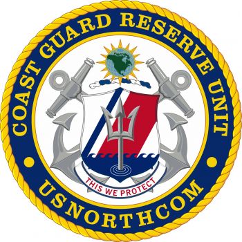 Coat of arms (crest) of the Coast Guard Reserve Unit USNORTHCOM, US Coast Guard