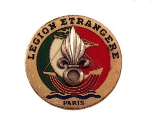 Coat of arms (crest) of the Foreign Legion Detachment in Paris, French Army