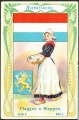 Arms, Flags and Types of Nations trade card Natrogat Niederlände