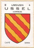 Blason d'Ussel/Arms (crest) of Ussel