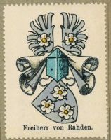 Wappen Freiherr von Rahden
