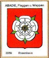 Wappen von Rosenheim/Arms of Rosenheim