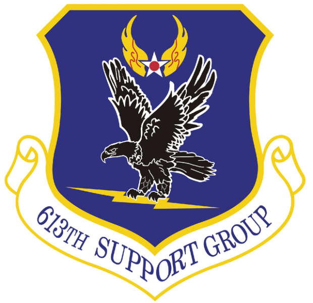 File:613th Support Group, US Air Force.png