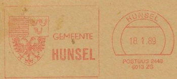 Wapen van Hunsel/Coat of arms (crest) of Hunsel