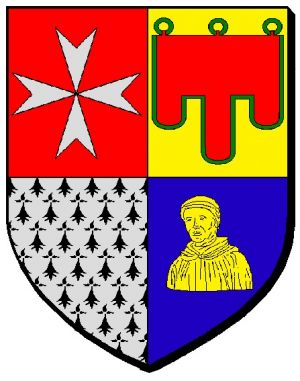 Blason de La Mazière-aux-Bons-Hommes/Coat of arms (crest) of {{PAGENAME