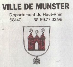Blason de Munster (Haut-Rhin)