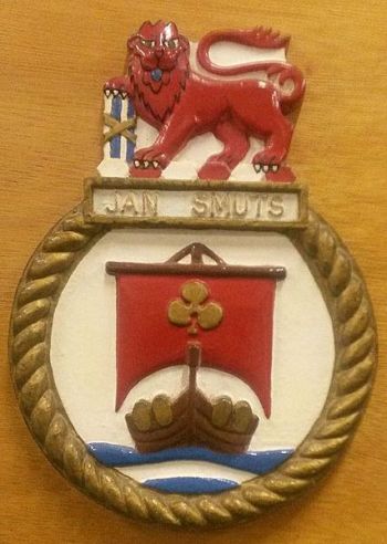 Coat of arms (crest) of SAS Jan Smuts, South African Navy