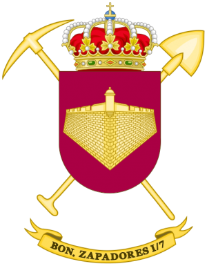 Sapper Battalion I-7, Spanish Army.png