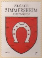 Blason de Zimmersheim/Arms (crest) of Zimmersheim