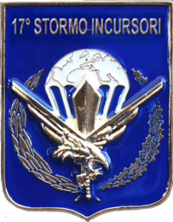 Coat of arms (crest) of the 17th Raiders Wing, Italian Air Force