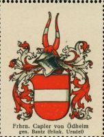 Wappen Freiherren Capler von Ödheim