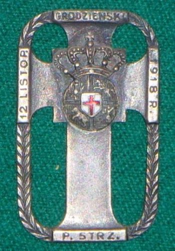 Coat of arms (crest) of the 81st King Stefan Batory's Grodzieński Infantry Regiment, Polish Army