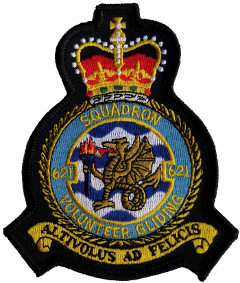 Coat of arms (crest) of the No 621 Volunteer Gliding Squadron, Royal Air Force