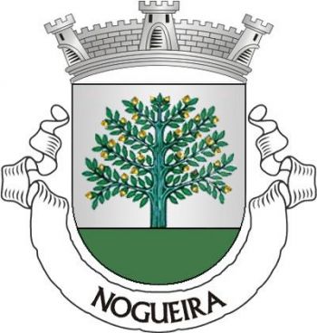 Brasão de Nogueira (Braga)/Arms (crest) of Nogueira (Braga)