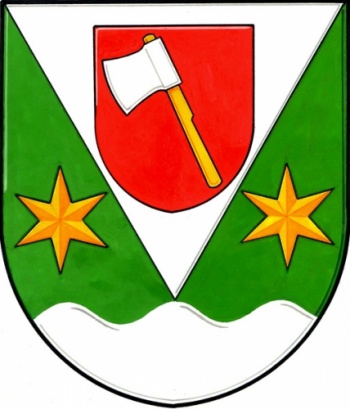 Arms (crest) of Štítná nad Vláří-Popov