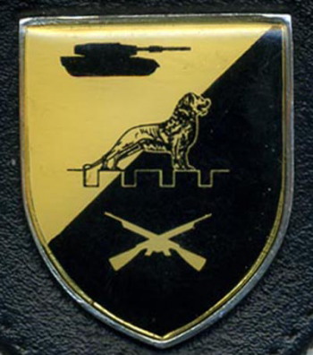 Coat of arms (crest) of the 21st Armoured Battalion, German Army