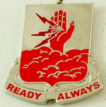 Arms of 502nd Signal Battalion, US Army