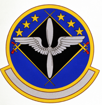 Coat of arms (crest) of the 64th Operations Support Squadron, US Air Force