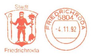 Wappen von Friedrichroda