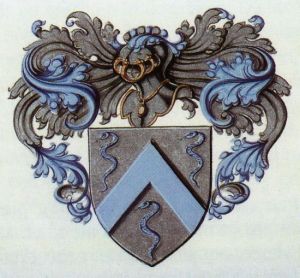 Wapen van Hulste/Arms (crest) of Hulste