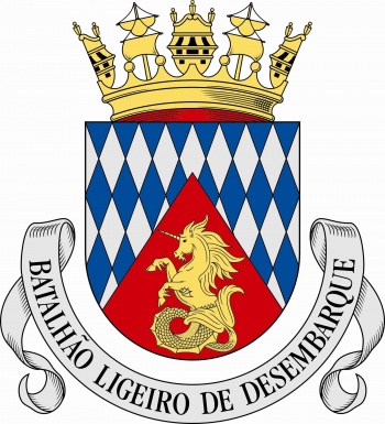 Coat of arms (crest) of the Light Landing Battalion, Portuguese Navy