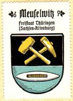 Wappen von Meuselwitz/Arms (crest) of Meuselwitz