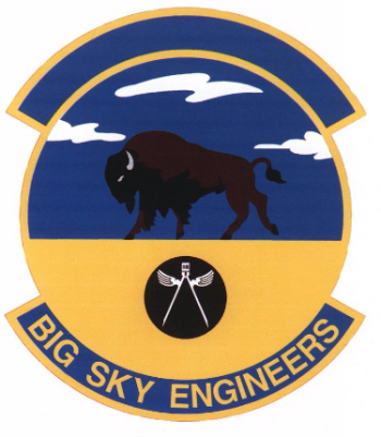 Coat of arms (crest) of the 341st Civil Engineer Squadron, US Air Force