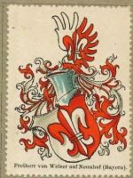 Wappen Freiherr von Welser auf Neunhof