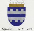 Wapen van Hagestein/Coat of arms (crest) of Hagestein