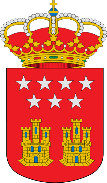 Escudo de Comunidad de Madrid/Arms (crest) of Comunidad de Madrid