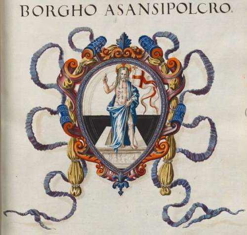 Stemma di Sansepolcro/Arms (crest) of Sansepolcro