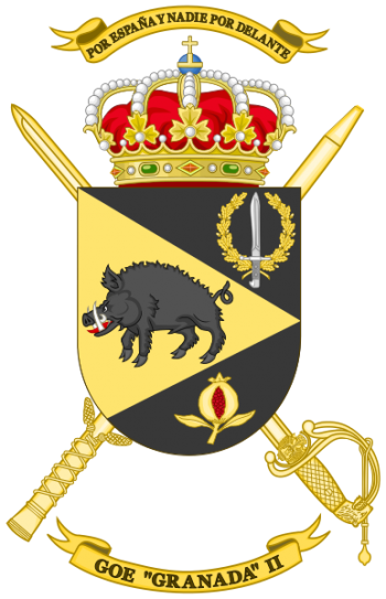 Coat of arms (crest) of Special Operations Group Granada II, Spanish Army