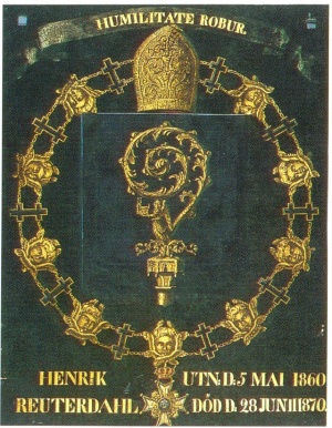 Arms (crest) of Henrik Reuterdahl
