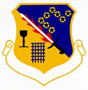 Coat of arms (crest) of the 501st Combat Support Group, US Air Force