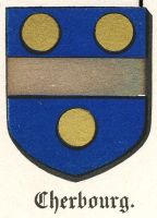 Blason de Cherbourg/Arms (crest) of Cherbourg