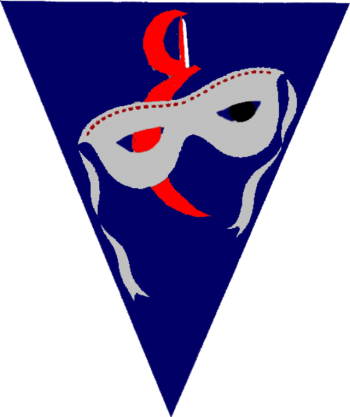 Coat of arms (crest) of the Fighter Squadron (VF) 821 Kingpins, US Navy