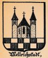 Wappen von Mellrichstadt/ Arms of Mellrichstadt